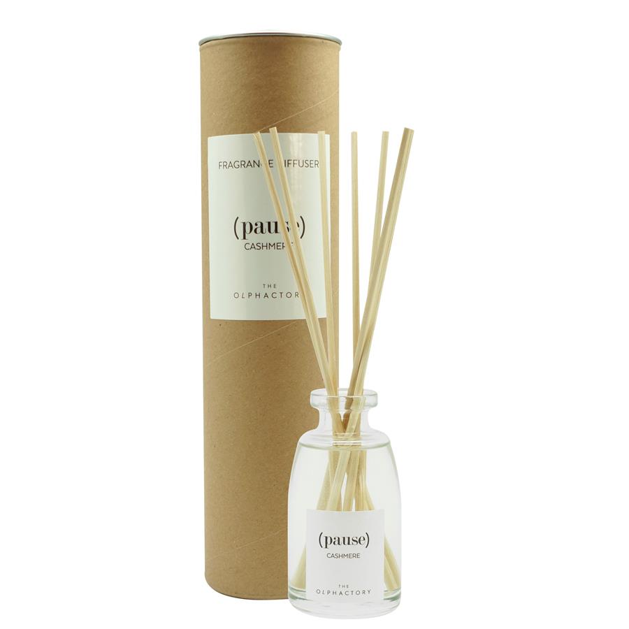 The Olphactory, Pause Cashmere, Bețișoare parfumate, Difuzor de aromă cu bețișoare, 100 ml