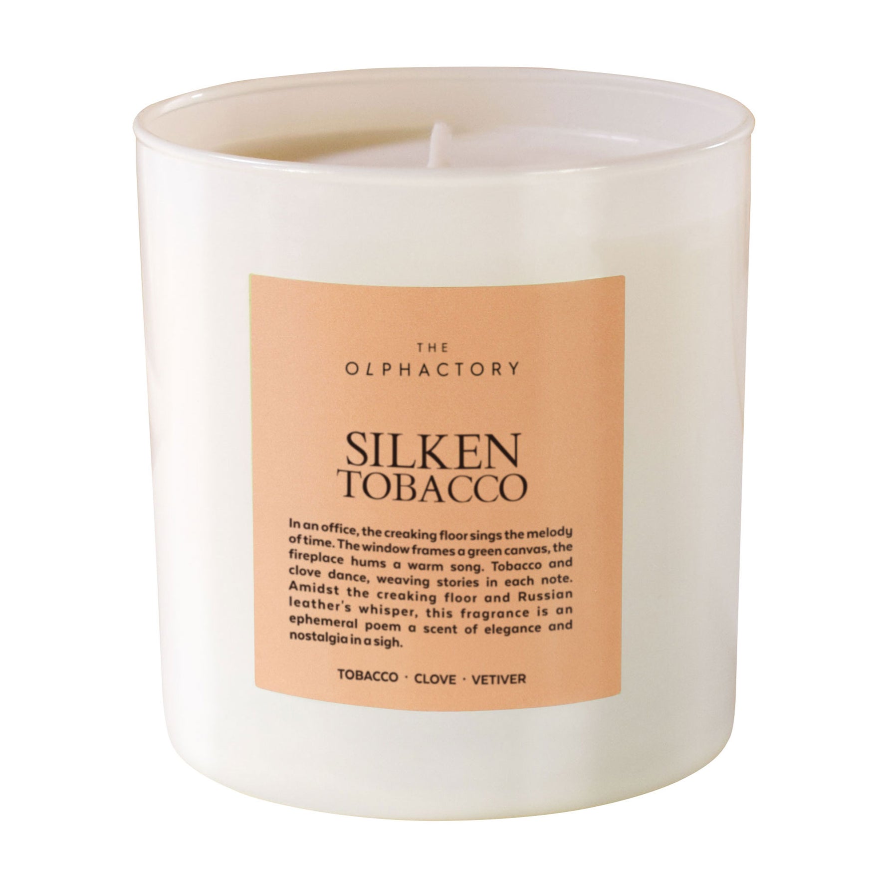 The Olphactory, Silken Tobacco, Scented Candle, 310 g