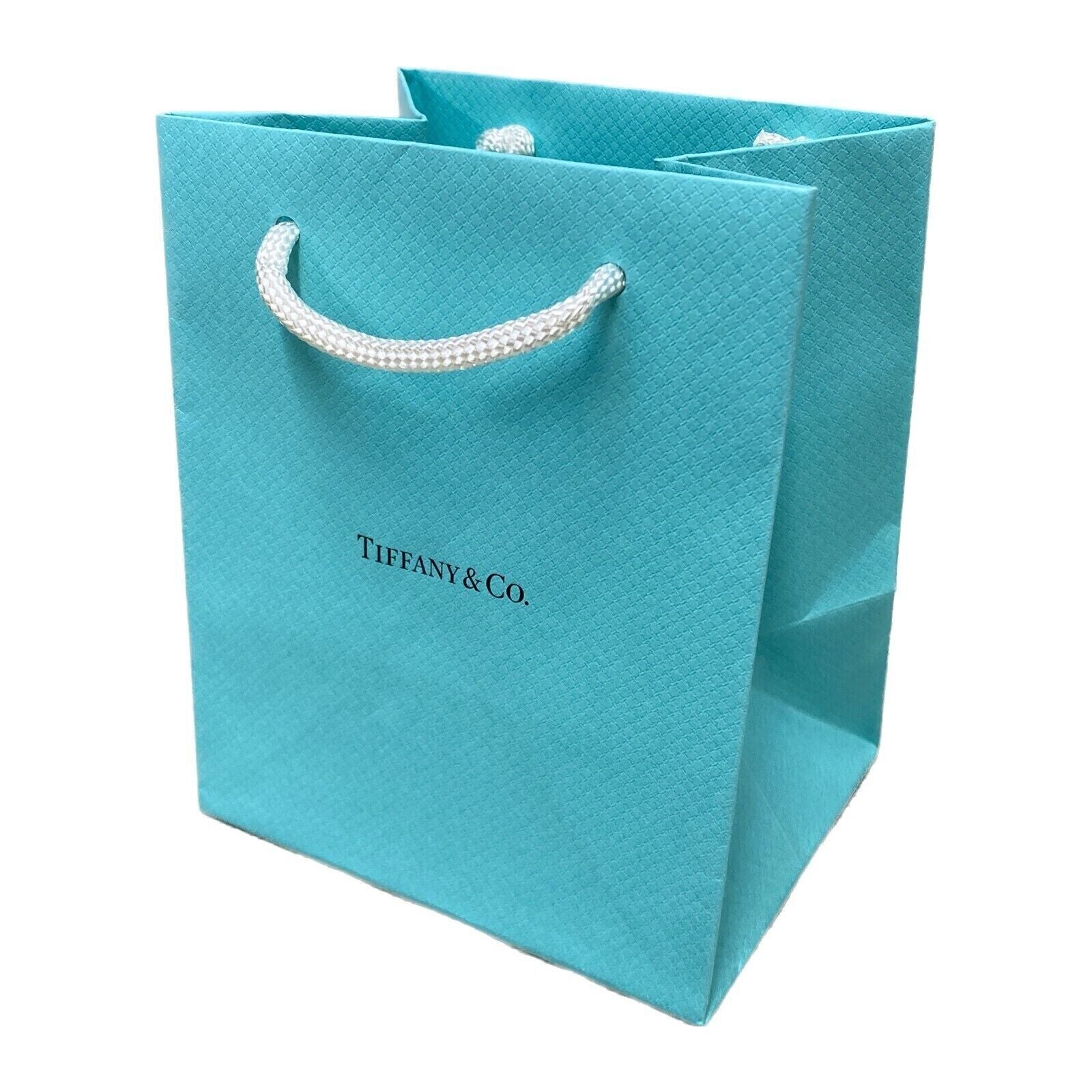 Tiffany & Co, Tiffany & Co., Cumpărături, Sac de carton GWP, Verde, Mărimea S - Olmarkt
