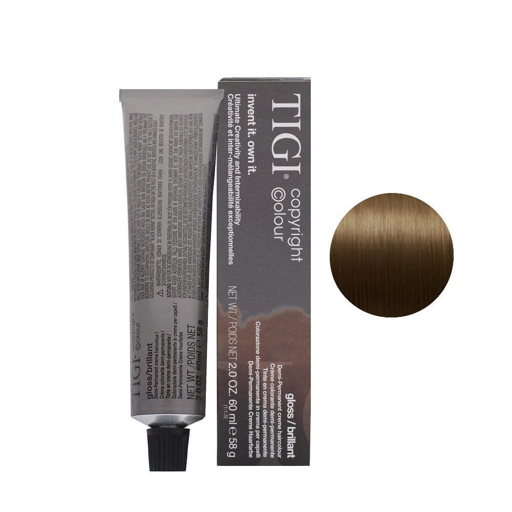 Tigi, Colour Gloss, Vopsea de păr semi-permanentă, 5/0 Light Natural Brown, 60 ml - Olmarkt