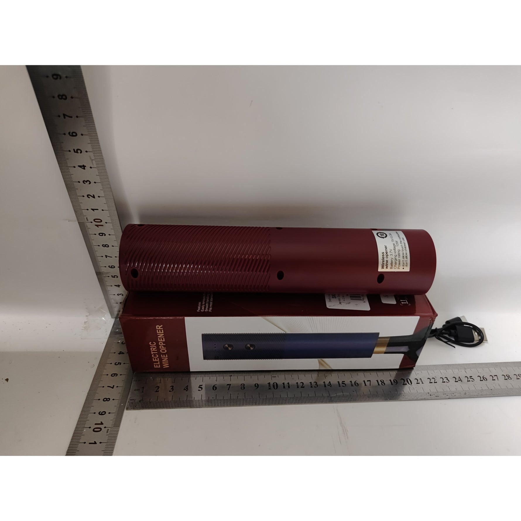 Tirbuson Electric, Flippy, Deschizator Sticle de Vin, de Uz Casnic de Ultima Generatie, Reincarcabil prin Incarcare