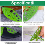 Tocator manual pentru ierburi Flippy, instrument de curatat frunze, tocator, margini ascutie, 9 gauri de diferite