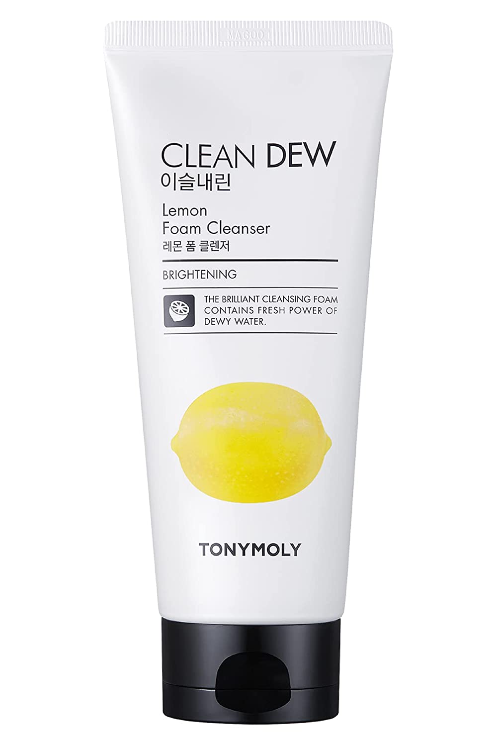 TonyMoly, Clean Dew, Lămâie, Luminare, Spumă de curățare, 180 ml - Olmarkt
