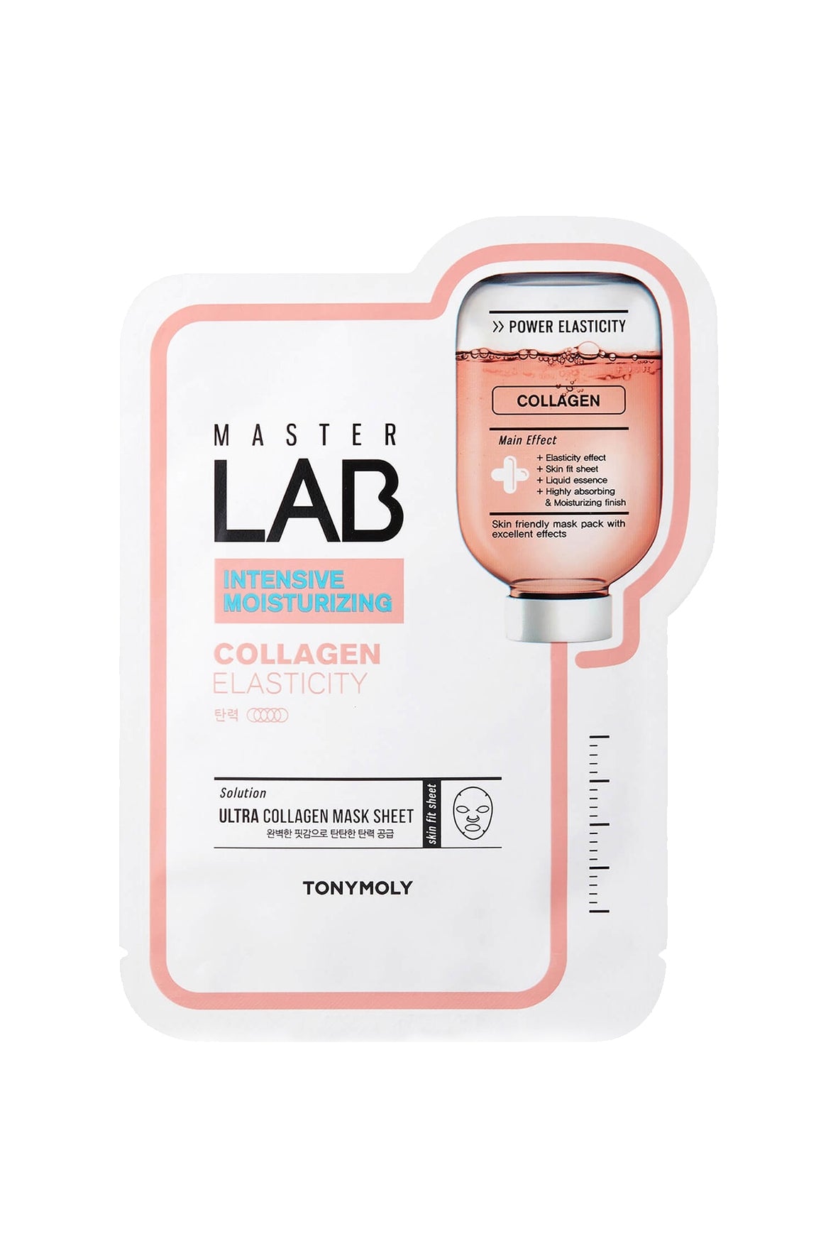 TonyMoly, Master Lab, Colagen, Întărire, Mască facială, Pentru față, 19 g - Olmarkt