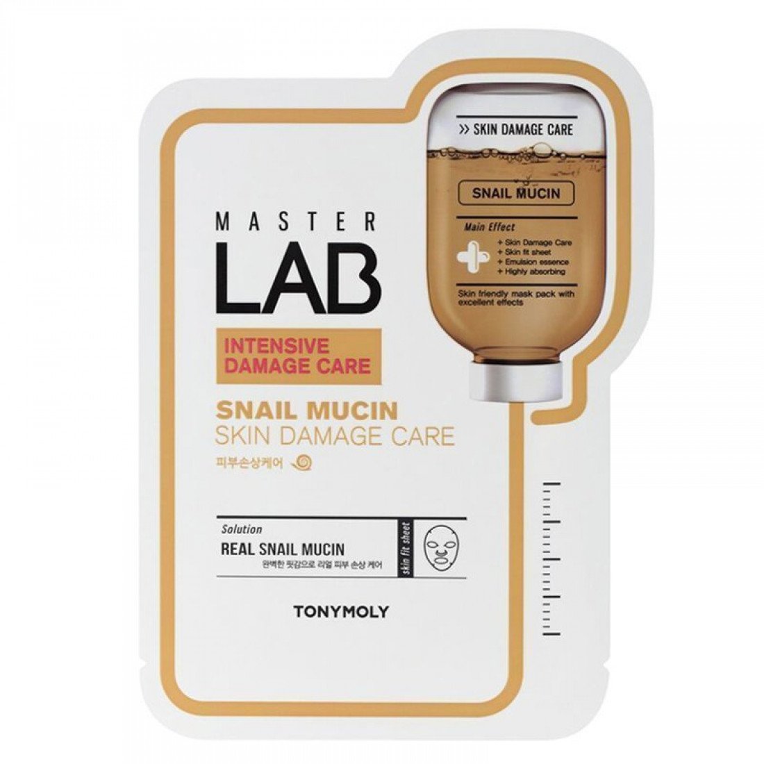 TonyMoly, Master Lab, Reparare, Mască facială, Pentru față, 19 g - Olmarkt