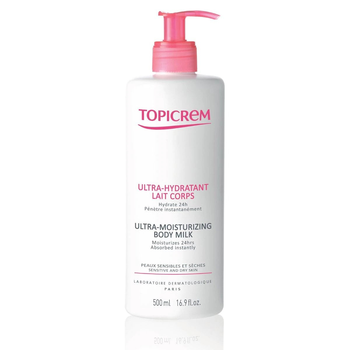 Topicrem, Topicrem, Ultra-hidratant, Laptele pentru corp, 500 ml
