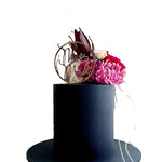 Topper Tort, Flippy, Model 2 Mr&Mrs, din Plastic, Auriu