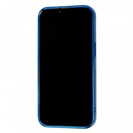 Husa MagSafe pentru Apple iPhone 14 Pro, Full Cover, Protectie camera, Margini colorate Electroplating, Magnetica,