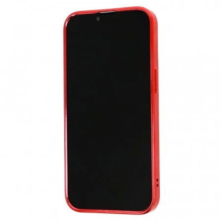 Husa MagSafe pentru Apple iPhone 12, Full Cover, Protectie camera, Margini colorate Electroplating, Magnetica,