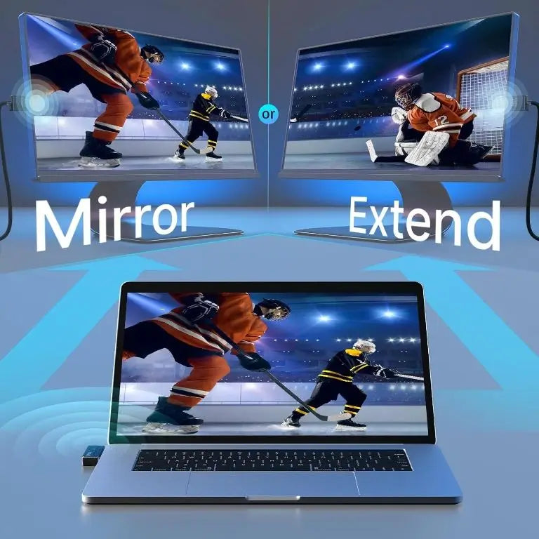 Transmitator si Receptor HDMI Wireless Minix C1 Plus Full HD 1080P USB-C max. 50m negru REC-HDMI-C1P-MNX