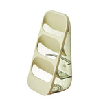 Suport - Organizator pentru Tacamuri, Flippy, 3 Compartimente, Suport pentru Cosmetica, Ustensile, Material PP Durabil,