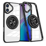 Husa de Protectie TPU, Flippy, pentru iPhone 16 Plus, Anticadere, cu Incarcare Wireless, Tehnologie Magsafe, Inel
