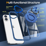 Husa de Protectie TPU, Flippy, pentru iPhone 16, cu Incarcare Wireless, Tehnologie Magsafe, Inel Magnetic Rotativ cu