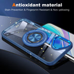 Husa de Protectie TPU, Flippy, pentru iPhone 16 Plus, cu Incarcare Wireless, Tehnologie Magsafe, Inel Magnetic Rotativ