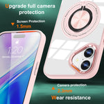 Husa de Protectie TPU, Flippy, pentru iPhone 16 Plus, Anticadere, cu Incarcare Wireless, Tehnologie Magsafe, Inel