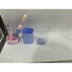 Cana Multifunctionala pentru Voiaj, Flippy, cu Functii de Depozitare si Suport Articole Igiena Dentara, 13 x 6.8 x 6