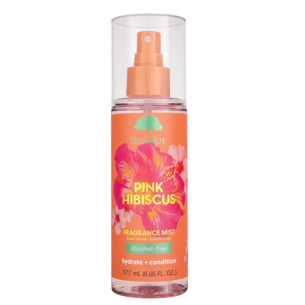 Tree Hut, Pink Hibiscus, Hidratant, Spray de corp, Corp, 177 ml