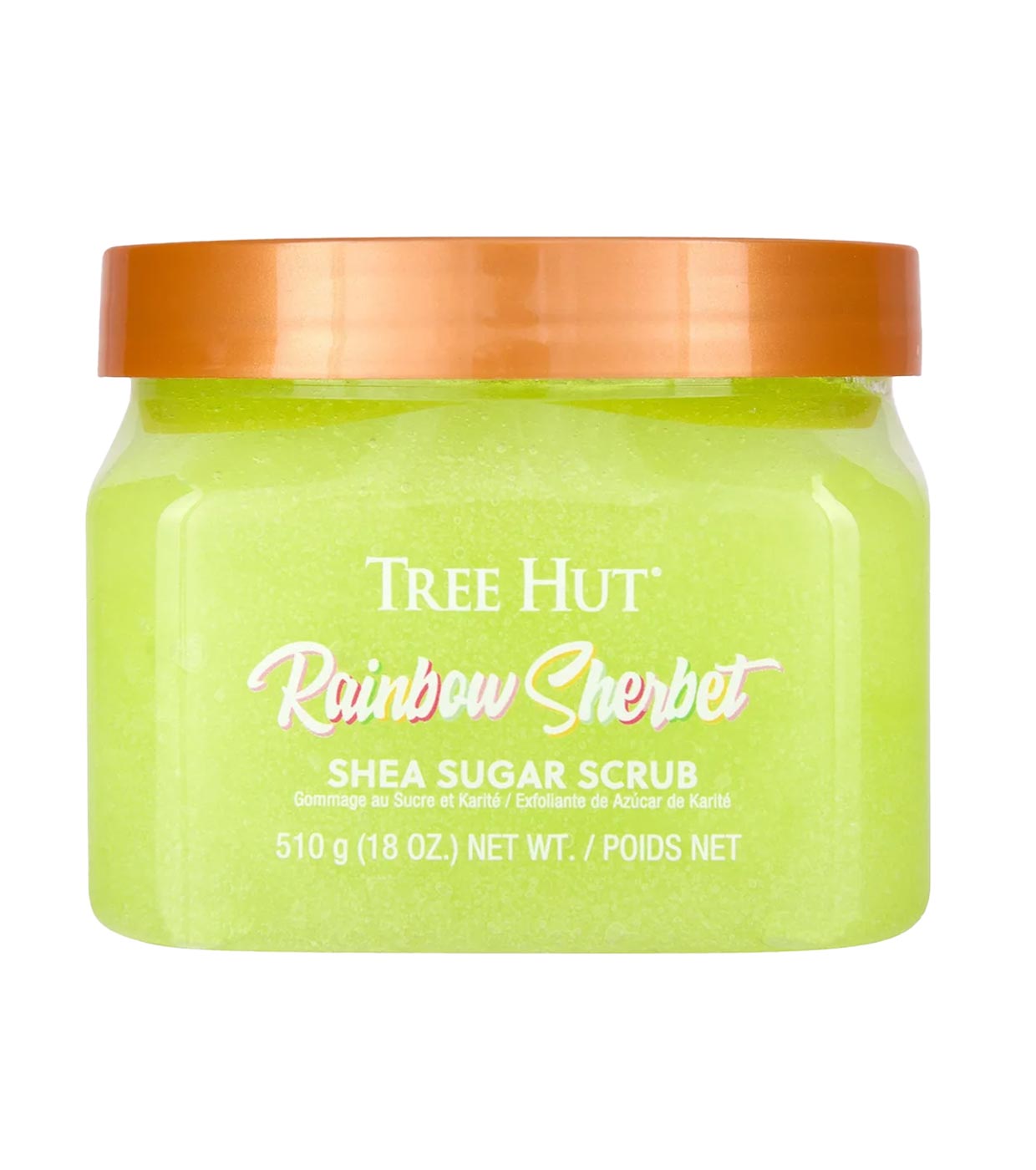 Tree Hut, Rainbow Sherbet, Exfoliere, Exfoliant pentru corp, 510 g