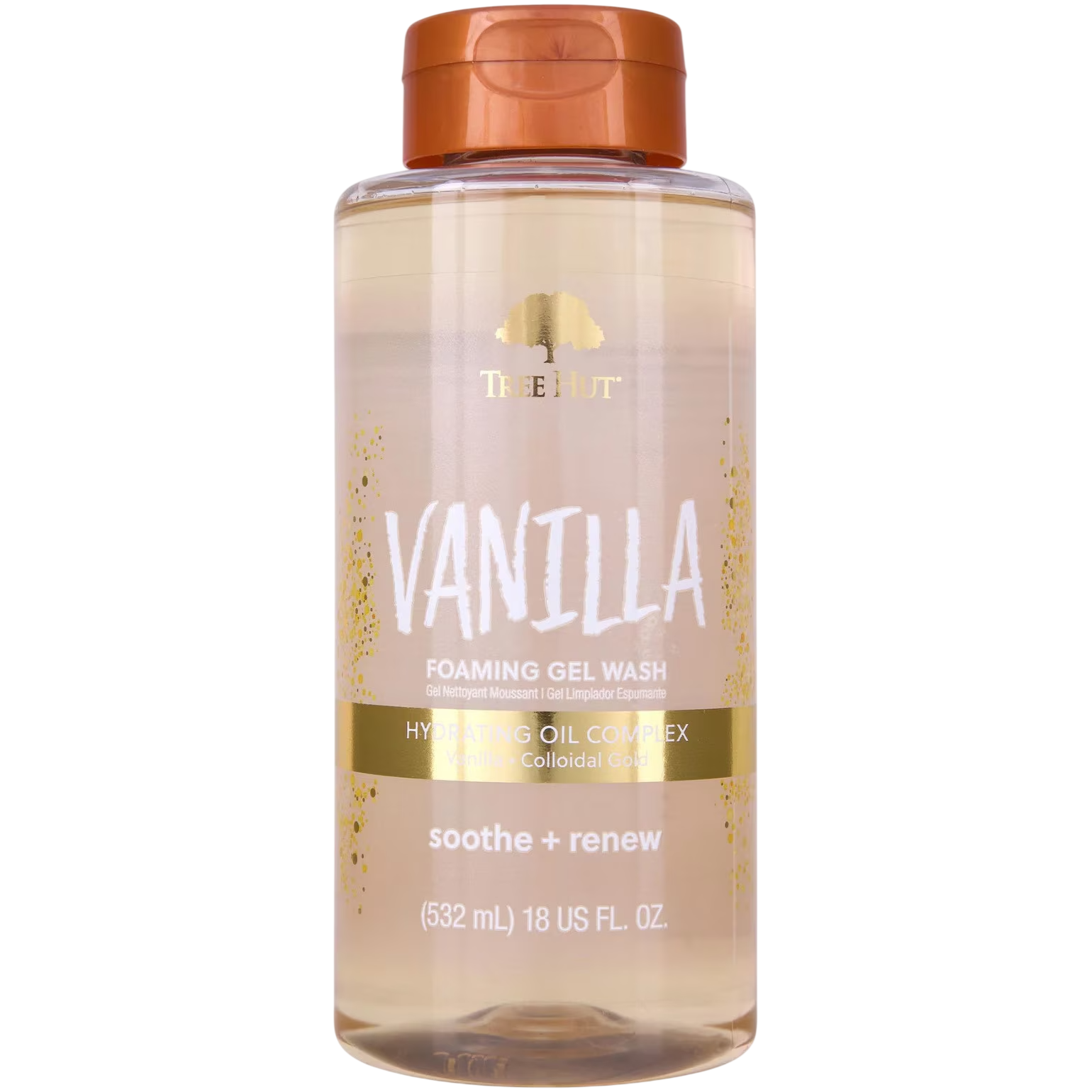 Tree Hut, Vanilla, Hidratant, Gel de duș, Pentru toate tipurile de piele, 532 ml
