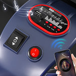 Tricicleta Electrica pentru Copii, Flippy, cu 2 Acumulatoare 380*2, tip 6V7, Bluetooth, Sistem Anti-Rasturnare, Sistem