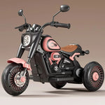 Tricicleta Electrica pentru Copii, Flippy, Tricicleta DUAL-DRIVE 380*2 Baterie 6V 4.5, Bluetooth, Sistem