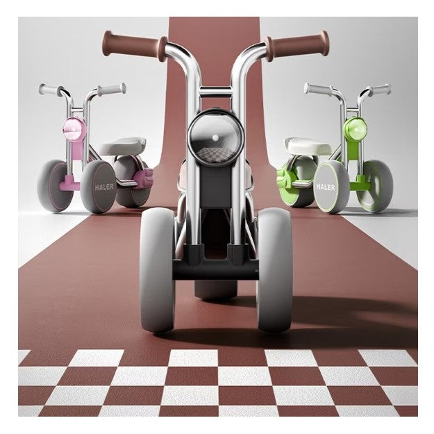 Tricicleta pentru Copii, Flippy, Exercitiu de Echilibru, pentru 1-6 Ani, Lumina LED, Fara Pedale, din Plastic, Roti 7.8