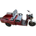 Triciclu Electric de Marfa XPB, Saige, Viteza Maxima 25 km/h, Motor 1600W, Baterie 60V/20Ah, Fara Permis,