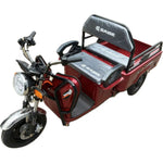 Triciclu Electric de Marfa XPB, Saige, Viteza Maxima 25 km/h, Motor 1600W, Baterie 60V/20Ah, Fara Permis,