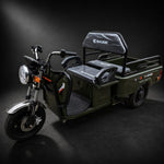 Triciclu Electric de Marfa XPB, Saige, Viteza Maxima 25 km/h, Motor 1600W, Baterie 60V/20Ah, Fara Permis,
