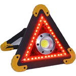 Triunghi Multifunctional de Avertizare, Flippy, Lanterna LED, Impermeabil IP65, 800 lm, 2 x AA, Functie Incarcare