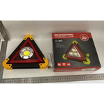 Triunghi Multifunctional de Avertizare, Flippy, Lanterna LED, Impermeabil IP65, 800 lm, 2 x AA, Functie Incarcare