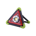 Triunghi Multifunctional de Avertizare, Flippy, Lanterna LED, Impermeabil IP65, 800 lm, 2 x AA, Functie Incarcare