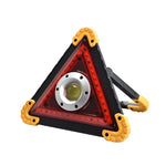 Triunghi Multifunctional de Avertizare, Flippy, Lanterna LED, Impermeabil IP65, 800 lm, 2 x AA, Functie Incarcare