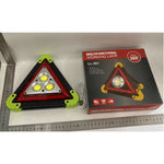 Triunghi Multifunctional de Avertizare, Flippy, Lanterna LED, Impermeabil IP65, 800 lm, 2 x AA, Functie Incarcare