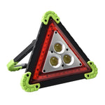 Triunghi Multifunctional de Avertizare, Flippy, Lanterna LED, Impermeabil IP65, 800 lm, 2 x AA, Functie Incarcare