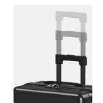 Troler de Calatorie, Flippy, 56 x 35 x 22 cm, 4 Roti, Maner Reglabil, din ABS, cu Fermoar, Blocare cu Cod, Impermeabil,