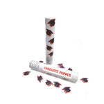 Tun Confetti, Flippy, Model Petrecere Absolvire Palarii, 40 cm, Ambalaj din Carton, Eliberare prin Rasucire, Negru