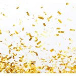 Tun Confetti, Flippy, Model Folie Aurie, 40 cm, Ambalaj din Carton, Eliberare prin Rasucire, Auriu