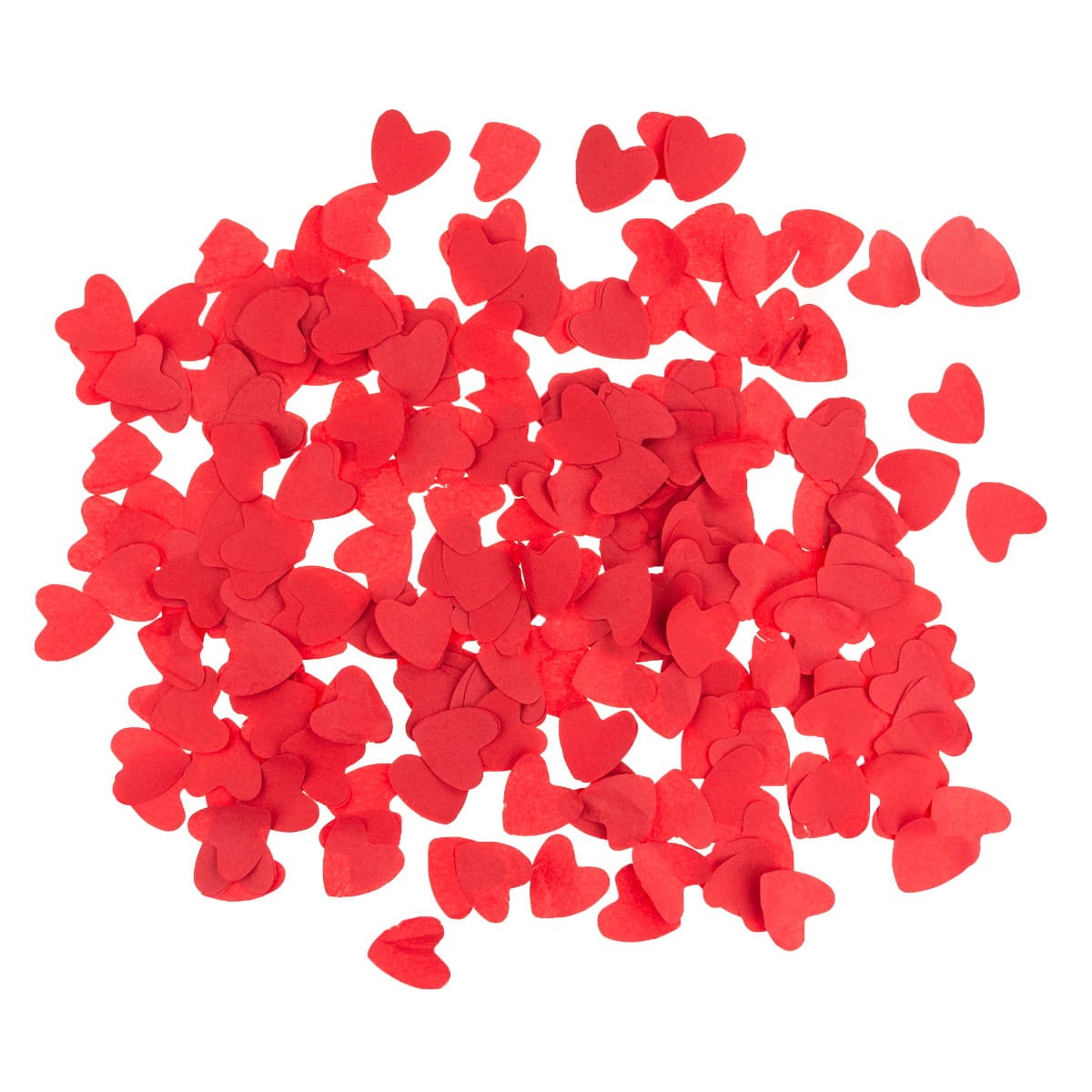 Tun Confetti, Flippy, Model Wedding Popper Inimi, 40 cm, Ambalaj din Carton, Eliberare prin Rasucire, Rosu
