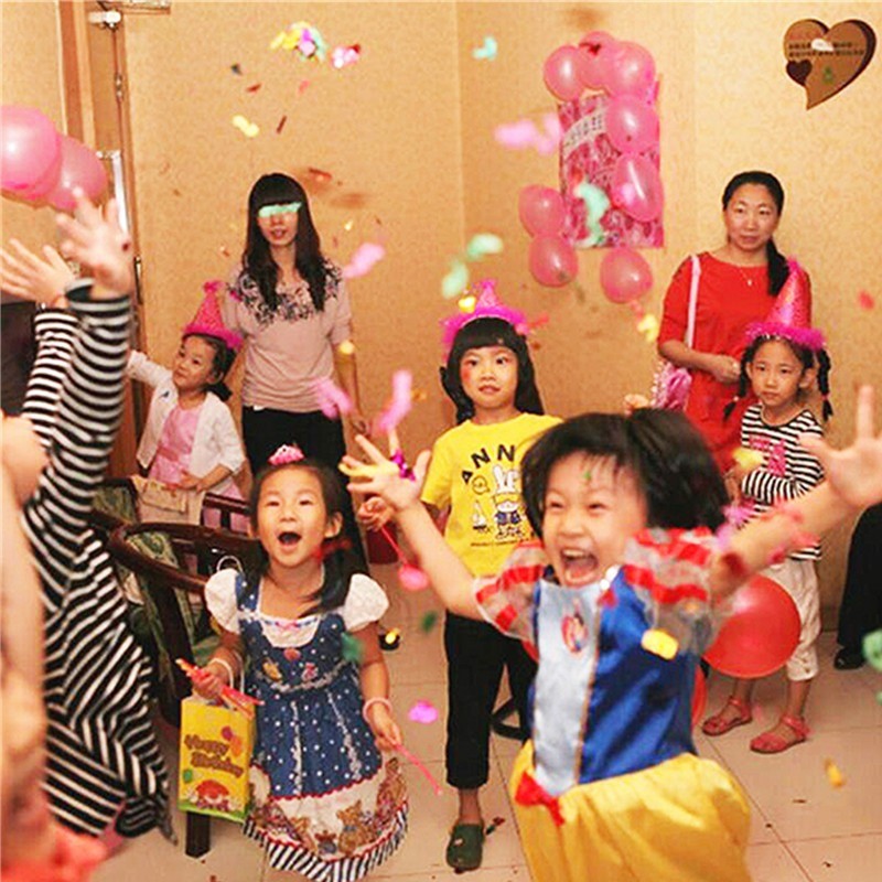 Tub de Confetti, Flippy, Clasic, 30x5 cm, Confetii Asortate din Plastic, Eliberare prin Rasucire, Multicolor