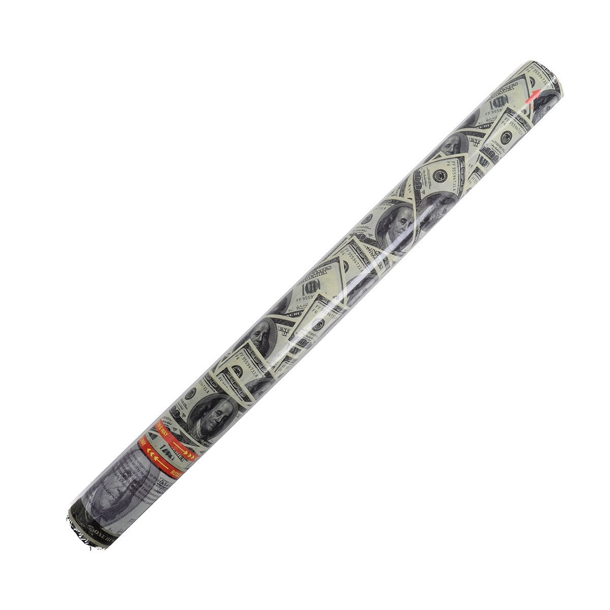 Tub de Confetti, Flippy, Money, 30x5 cm, Confetii Asortate Model Dolari, Eliberare prin Rasucire, Multicolor