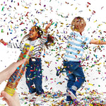 Tub de Confetti, Flippy, Party Popper, 40x5 cm, Confetii Asortate din Aluminiu, Multicolor