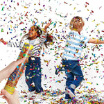 Tub de Confetti, Flippy, Party Popper, 60x5 cm, Confetii Asortate din Aluminiu, Multicolor