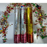 Tub de Confetti, Flippy, Party Popper, 40x5 cm, Confetii Asortate din Aluminiu, Multicolor