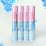 Tun Confetti, Flippy, Model Gender Reveal, Confetti Cannons, 40 cm, Ambalaj din Carton, Eliberare prin Rasucire,