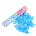 Tun Confetti, Flippy, Model Gender Reveal, Confetti Cannons, 40 cm, Ambalaj din Carton, Eliberare prin Rasucire,