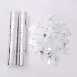 Tun Confetti Petrecere, Flippy, Lungime 30 cm, Argintiu