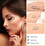 Tus Lichid pentru Ochi, Flippy, 2 Capete, Eyeliner si Stampila Inima, Pentru Ochi si Corp, 50 g, Rezistent la Apa, 12.7