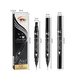 Tus Lichid pentru Ochi, Flippy, 2 Capete, Eyeliner si Stampila Inima, Pentru Ochi si Corp, 50 g, Rezistent la Apa, 12.7
