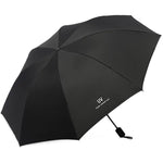 Umbrela, Flippy, Protectie UV Soare, Protectie Ploaie, Pliabila, din Vinil si Otel, 96 x 67 cm, Negru